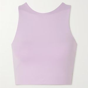 NWT girlfriend collective set - lilac dylan bra and 28” compressive legging - m